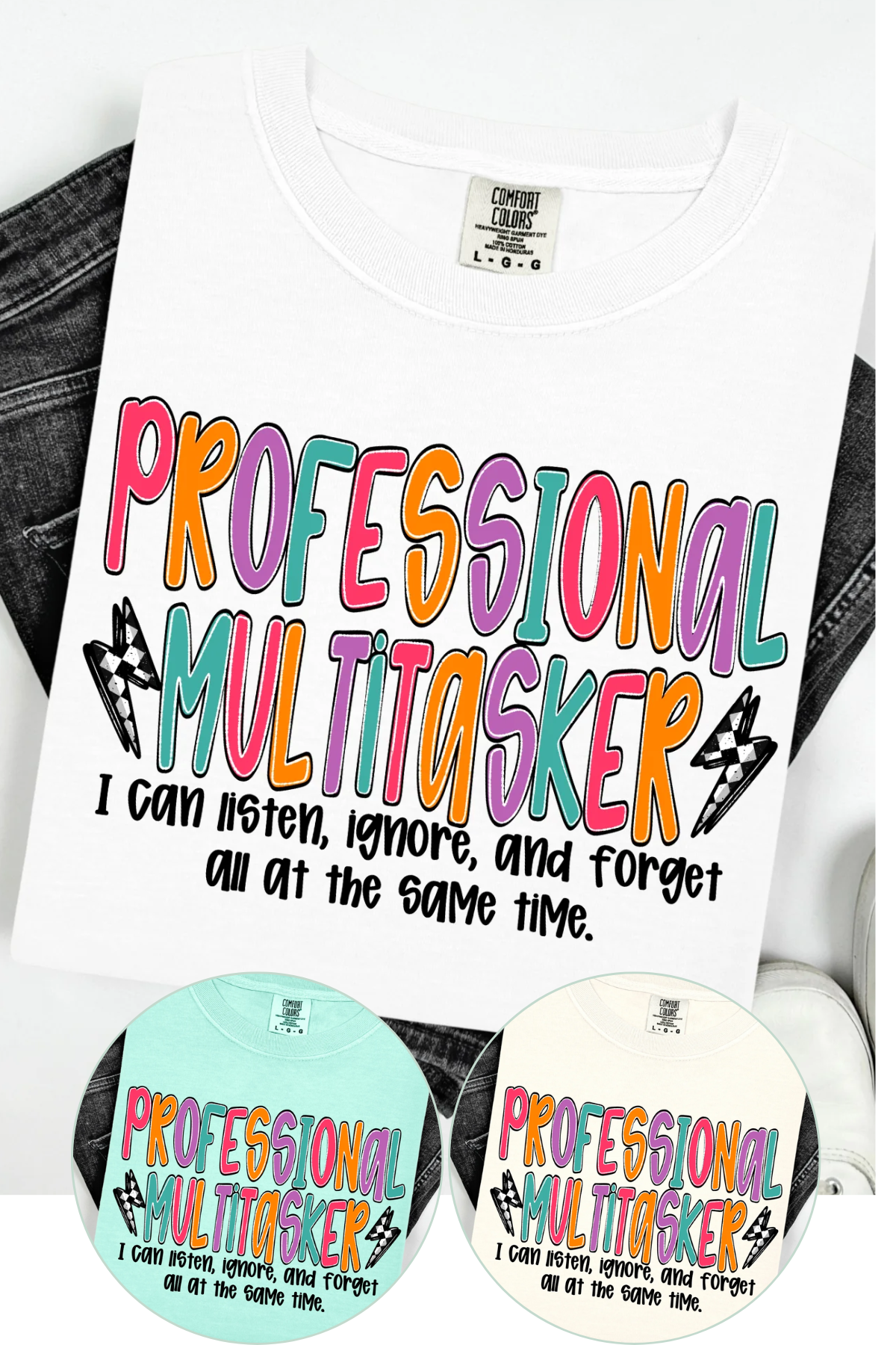 Professional Multitasker Comfort Colors T-Shirt