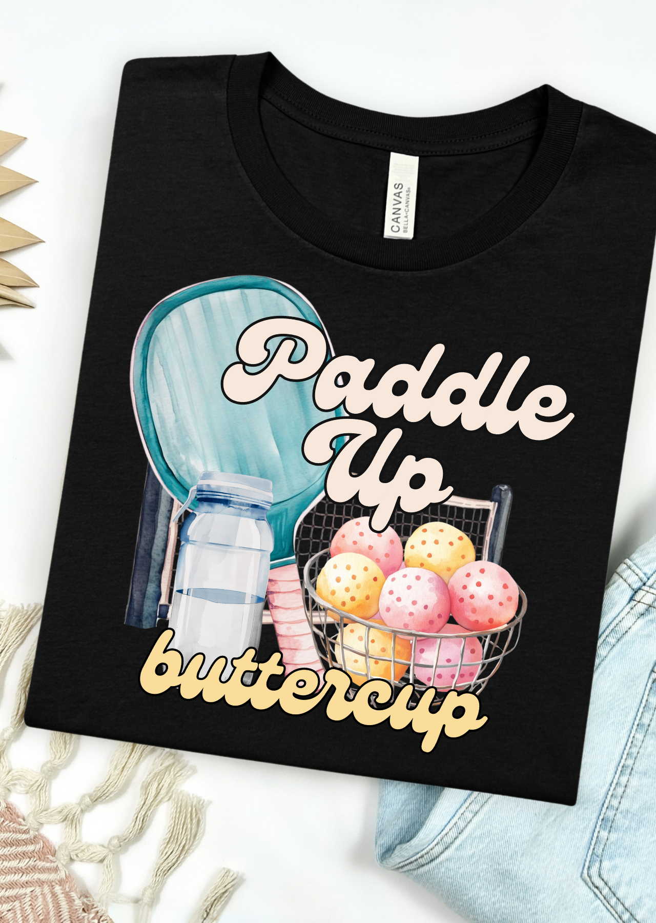 Paddle Up Buttercup Bella Canvas T-Shirt