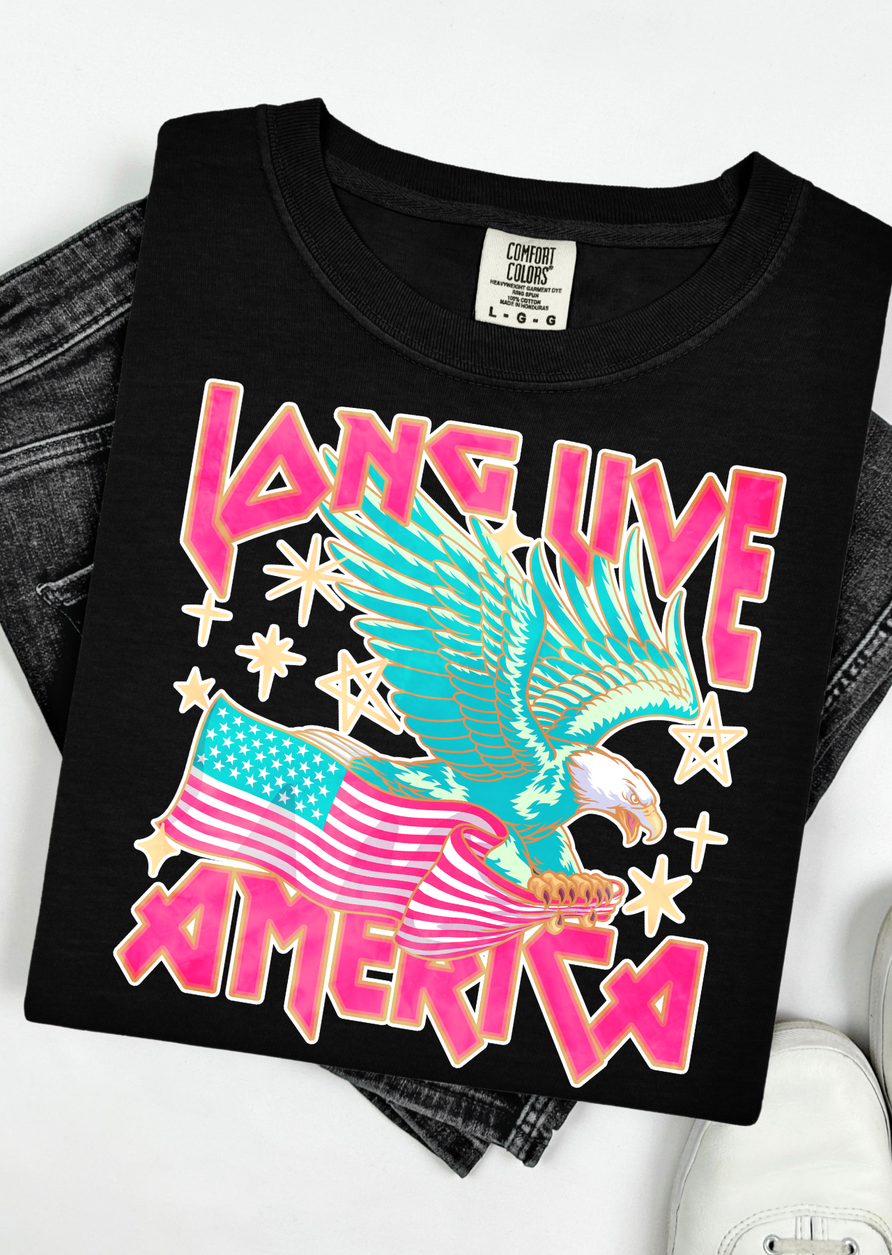 Long Live America Comfort Colors T-Shirt