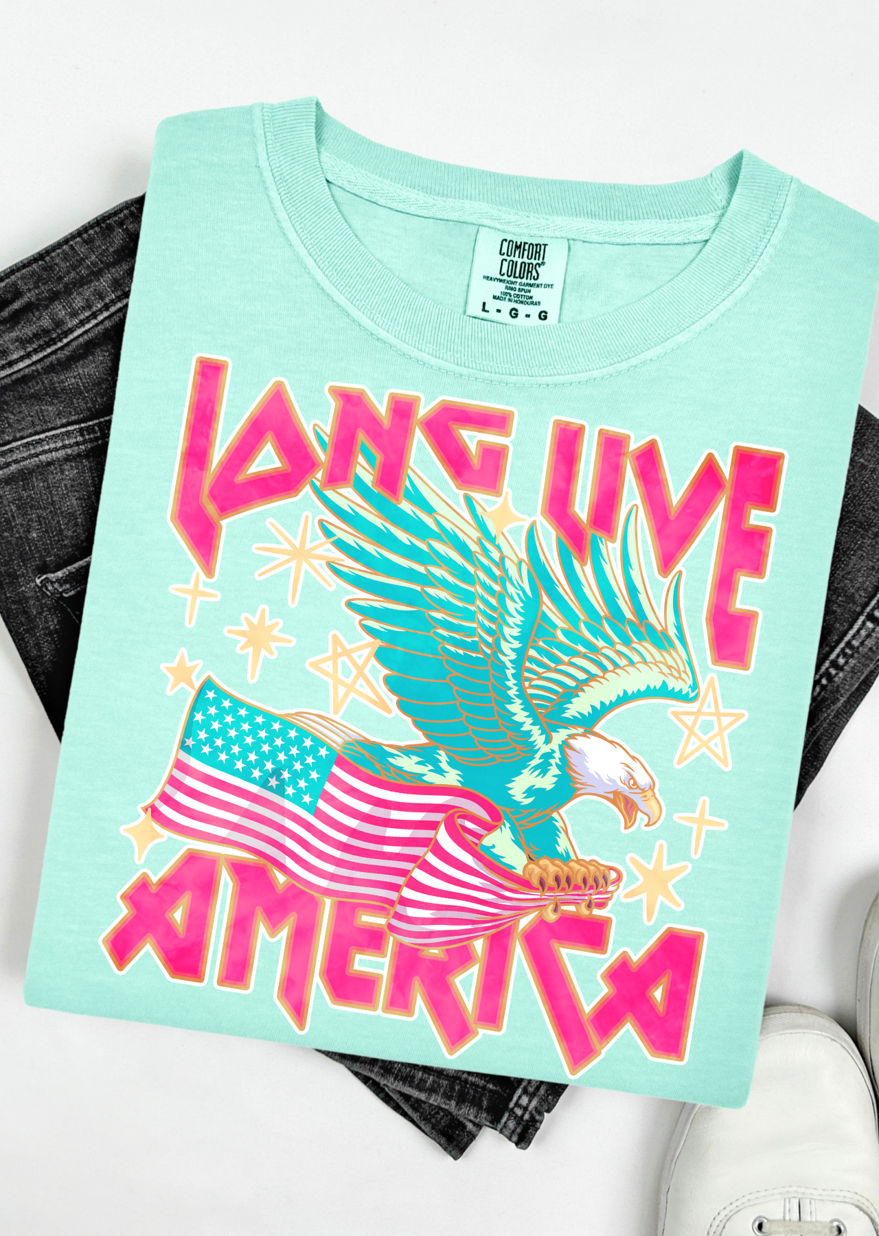 Long Live America Comfort Colors T-Shirt