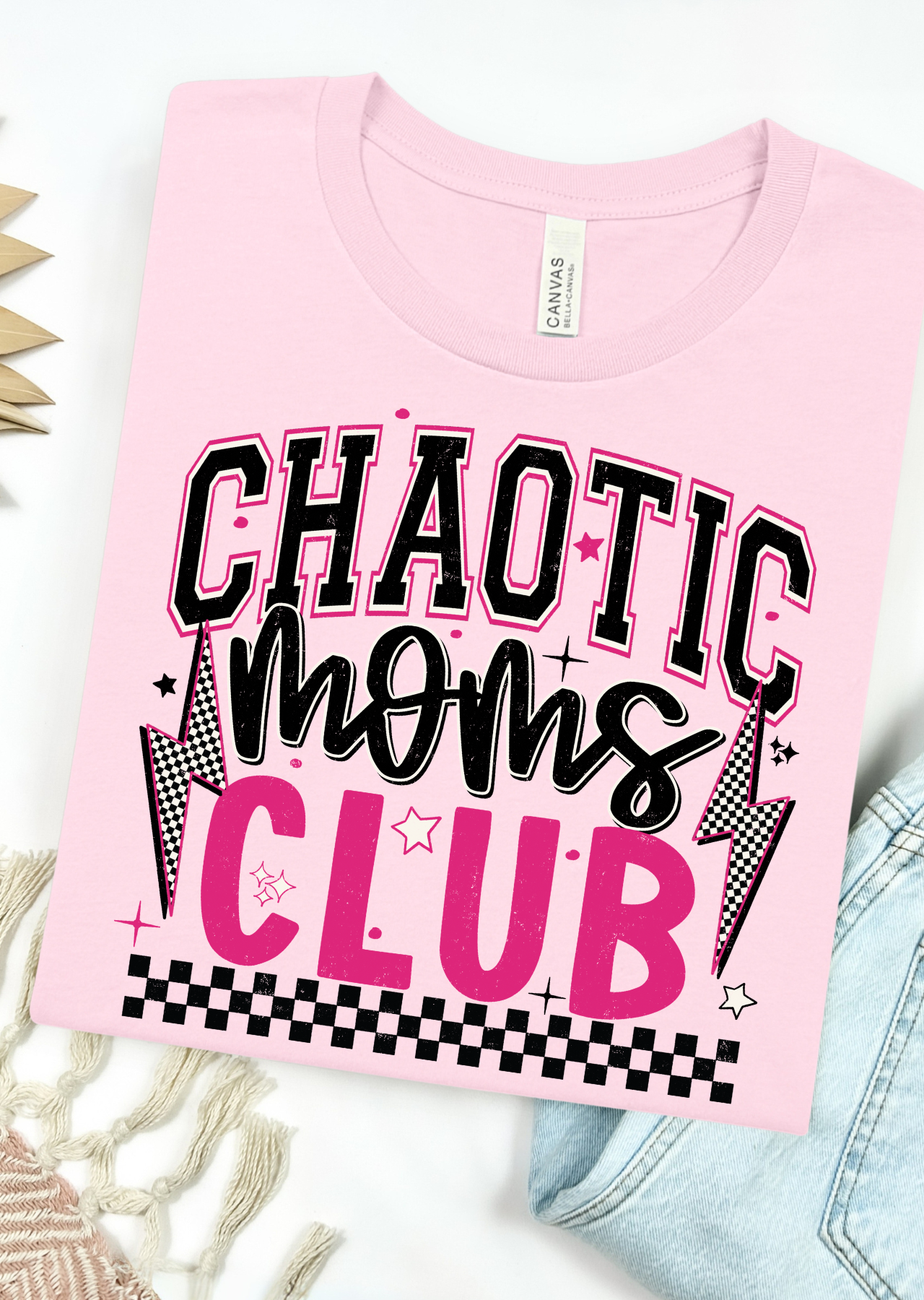 Chaotic Moms Club Bella Canvas T-Shirt