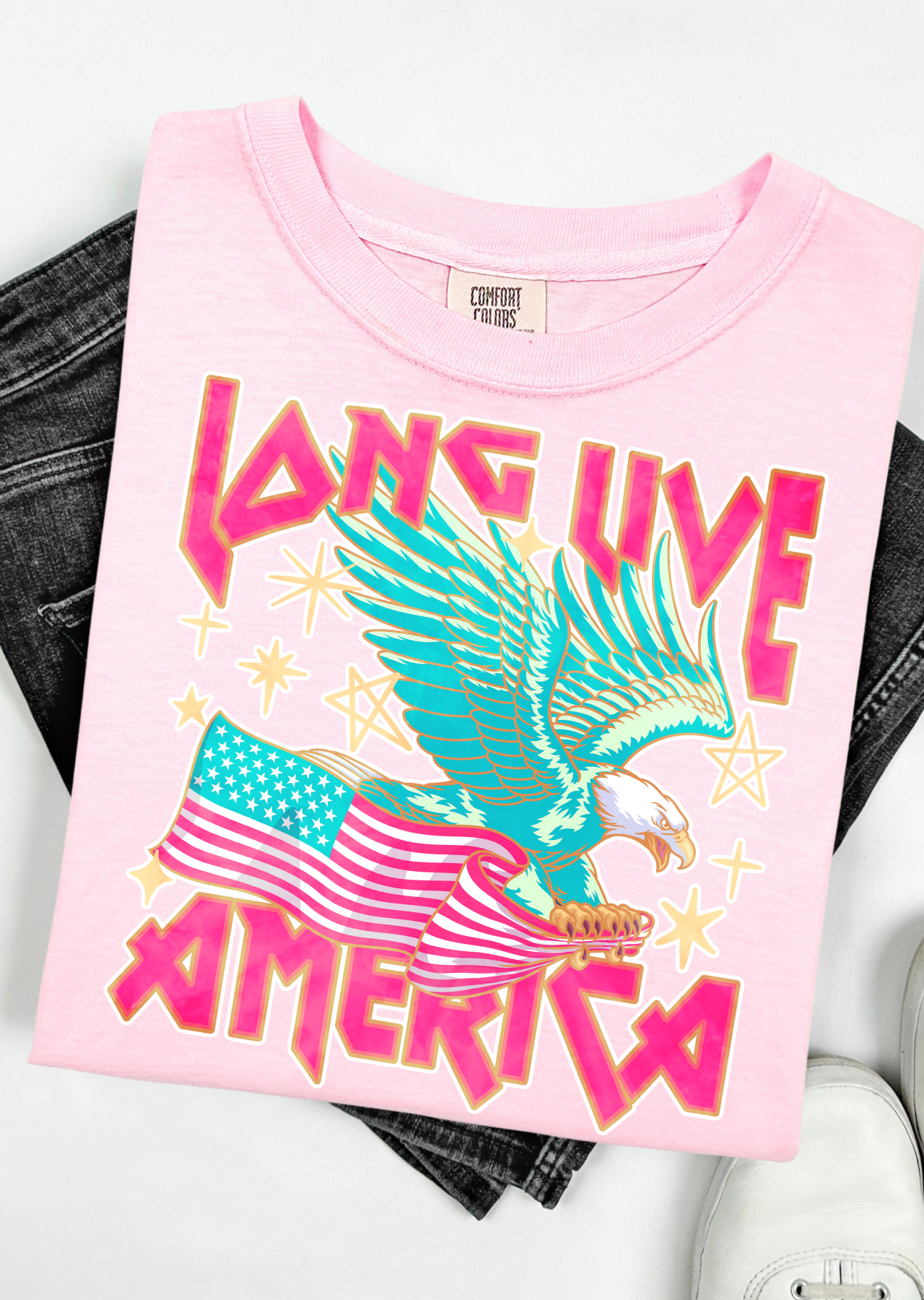 Long Live America Comfort Colors T-Shirt