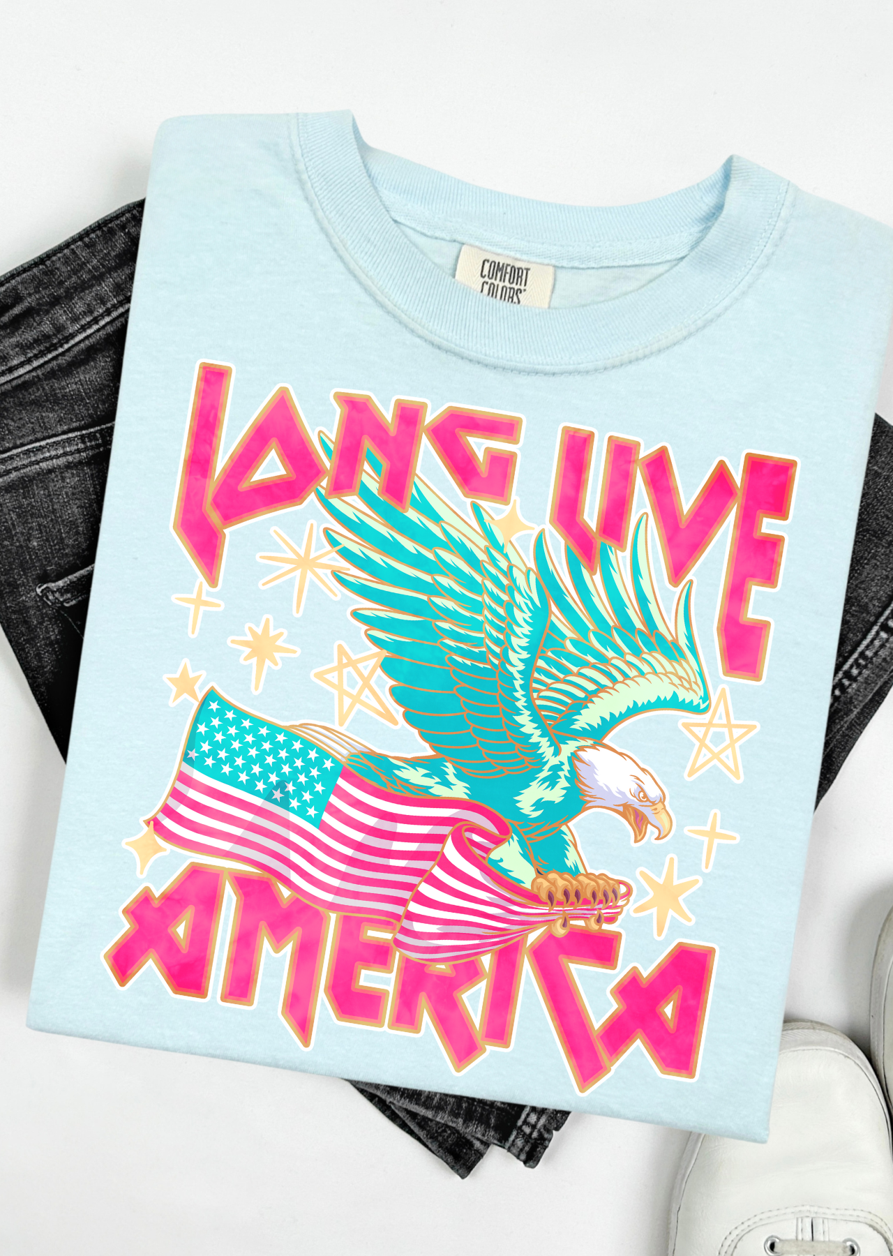 Long Live America Comfort Colors T-Shirt