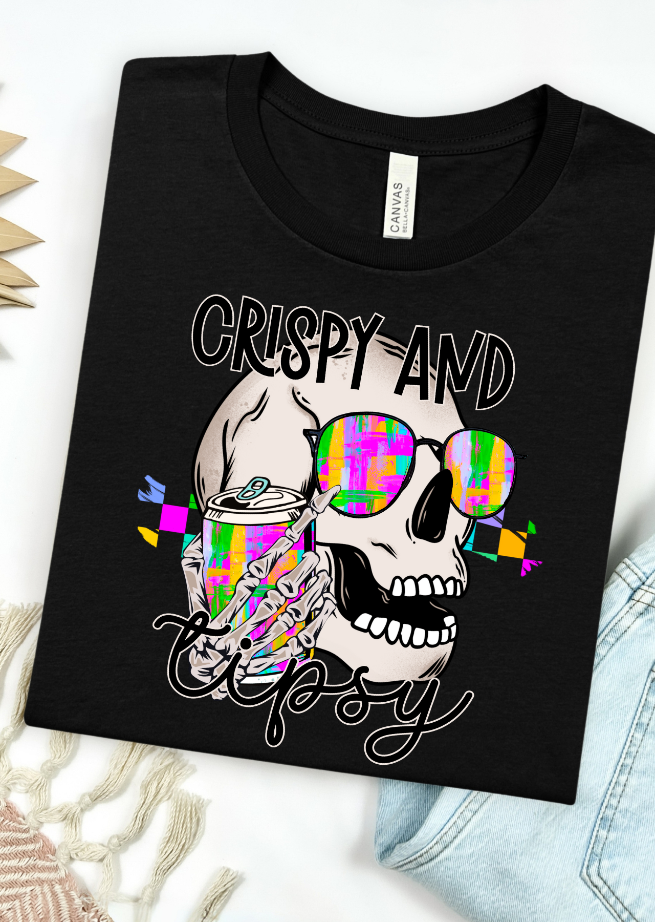 Crispy & Tipsy Bella Canvas T-Shirt
