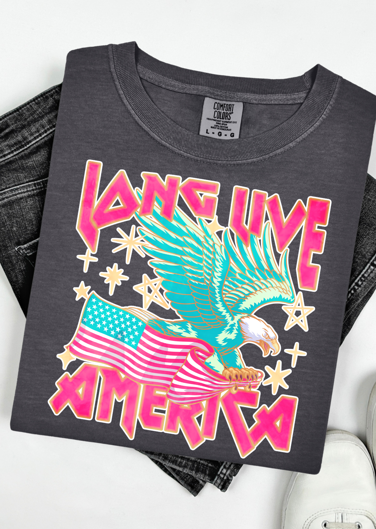 Long Live America Comfort Colors T-Shirt