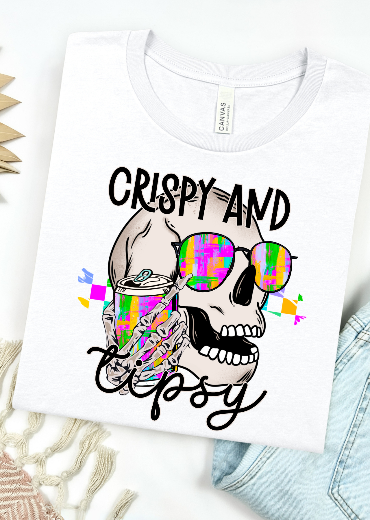 Crispy & Tipsy Bella Canvas T-Shirt