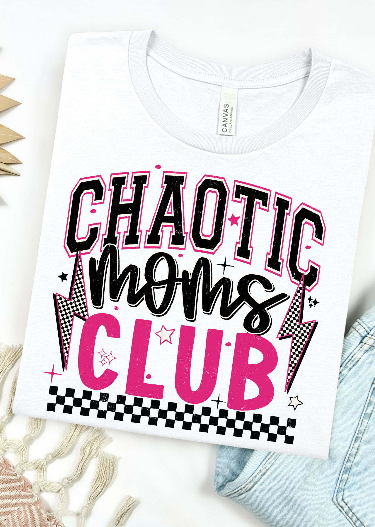 Chaotic Moms Club Bella Canvas T-Shirt