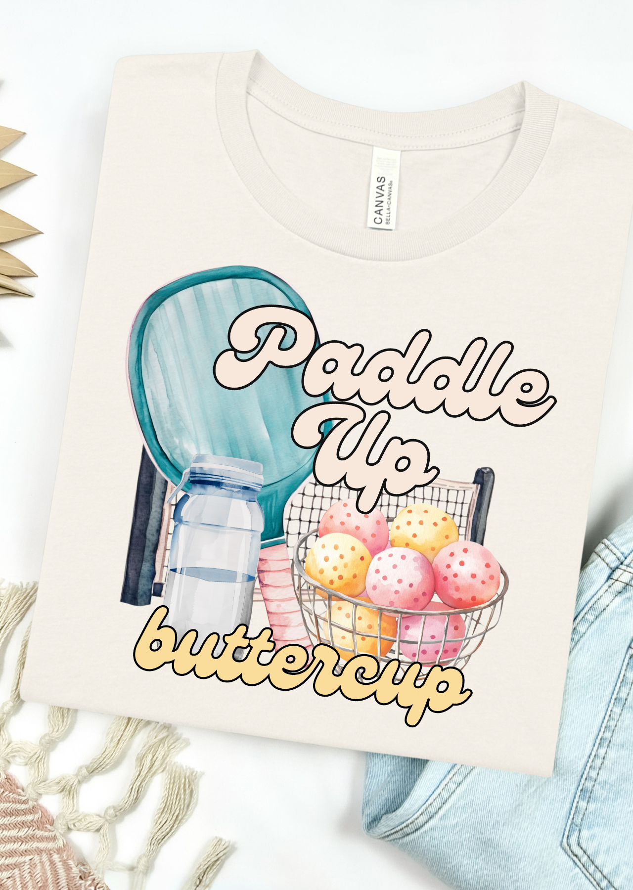 Paddle Up Buttercup Bella Canvas T-Shirt