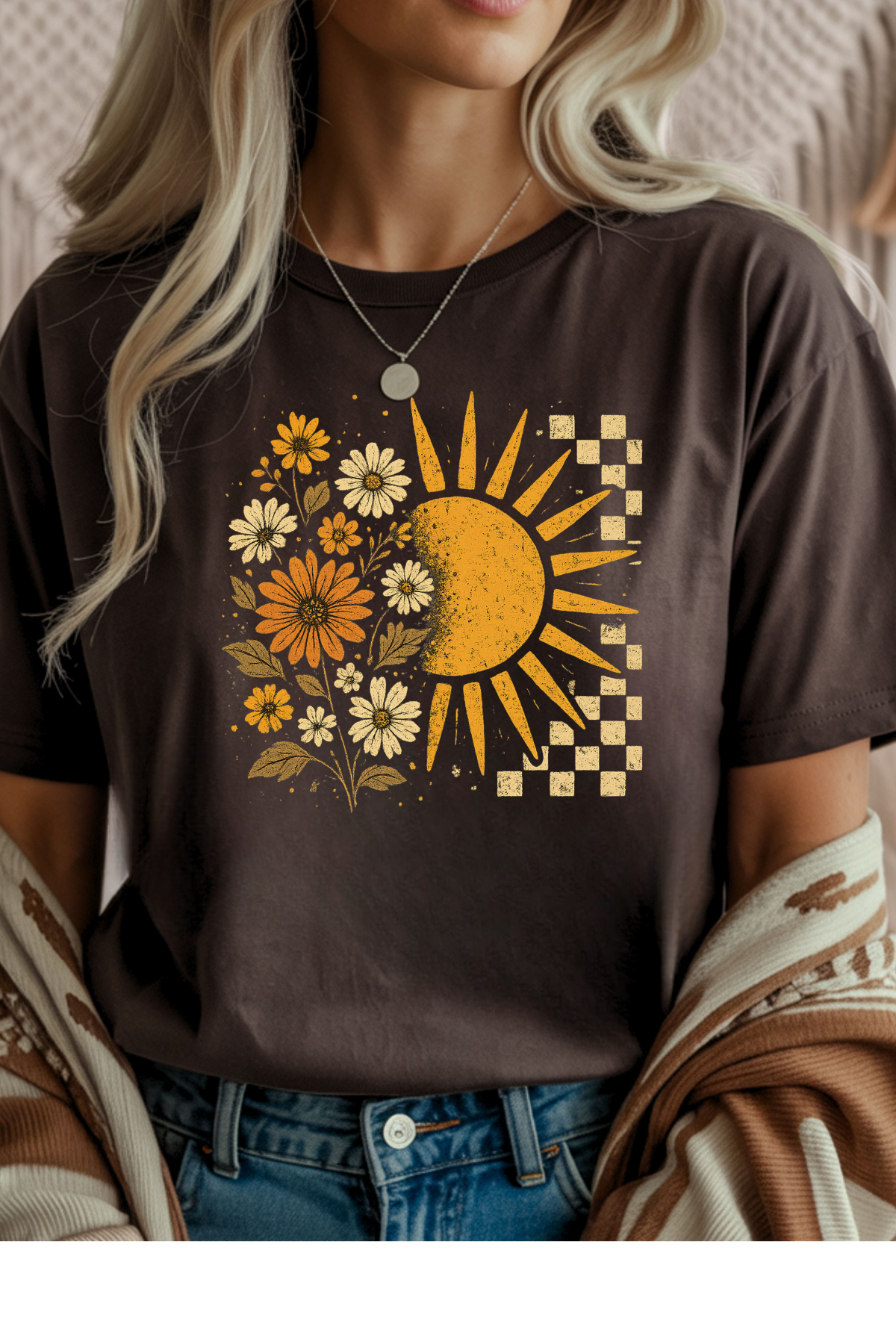 (10-24-25) Floral Sun T-Shirt