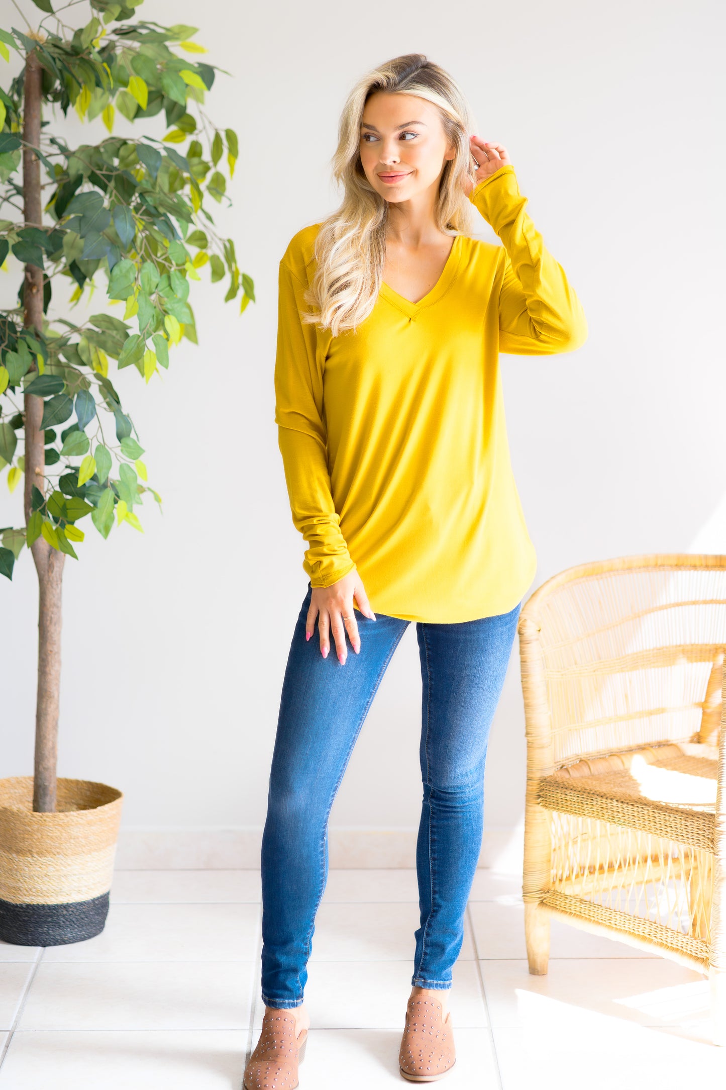 Spiced Mustard Top