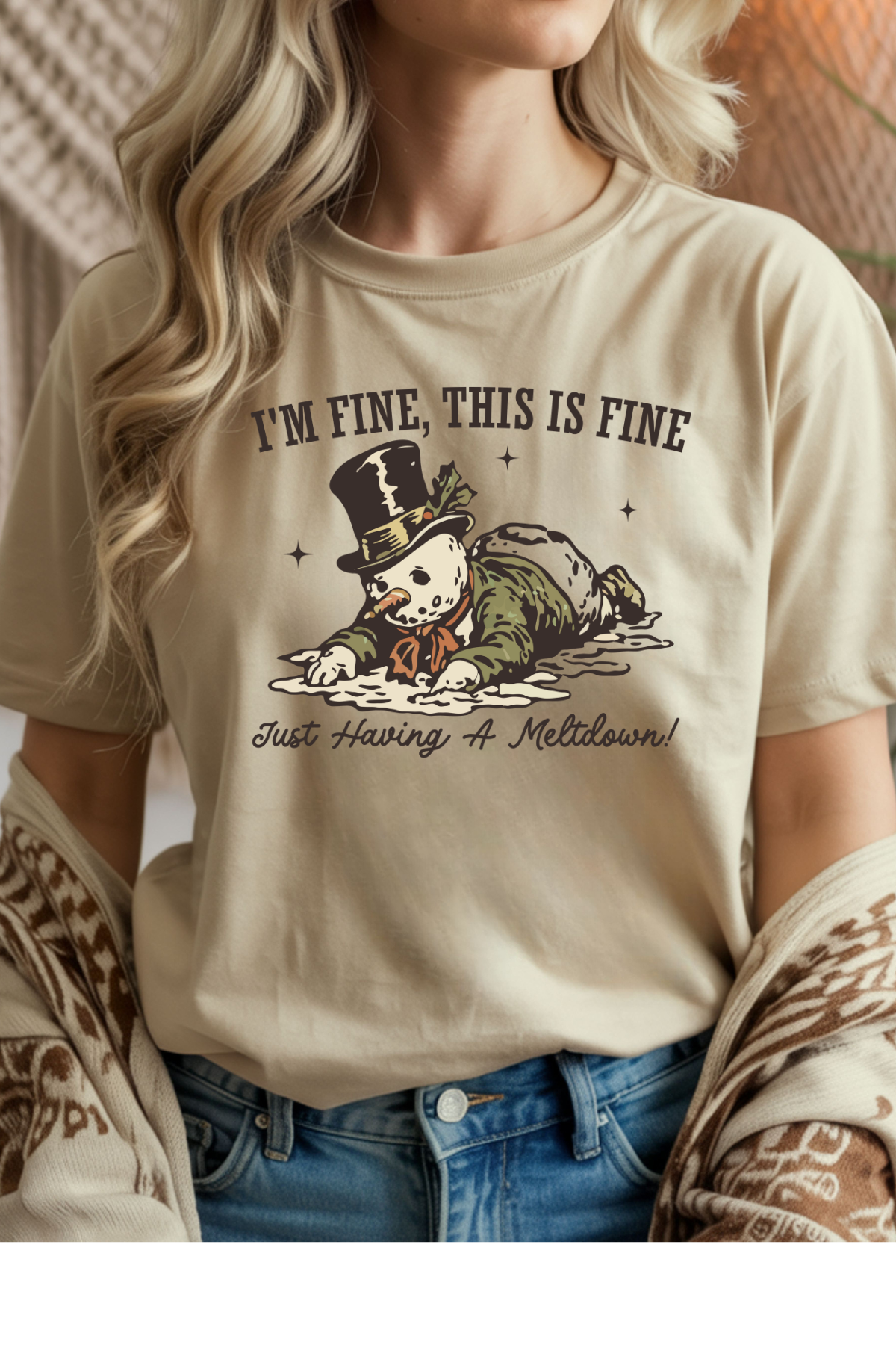(10-31-25) Just Having a Meltdown T-Shirt