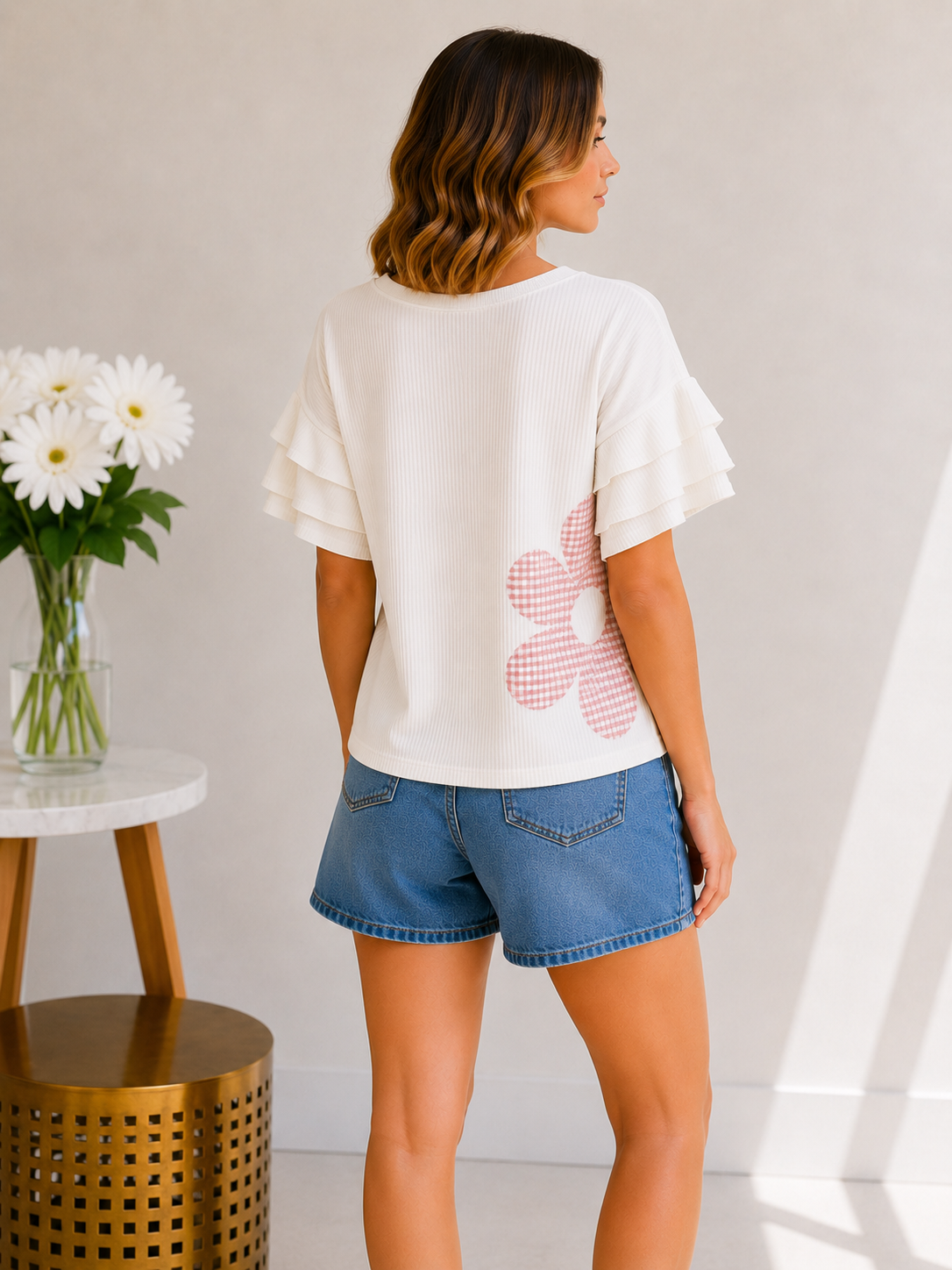 (6-17-26)Petals & Grace Top