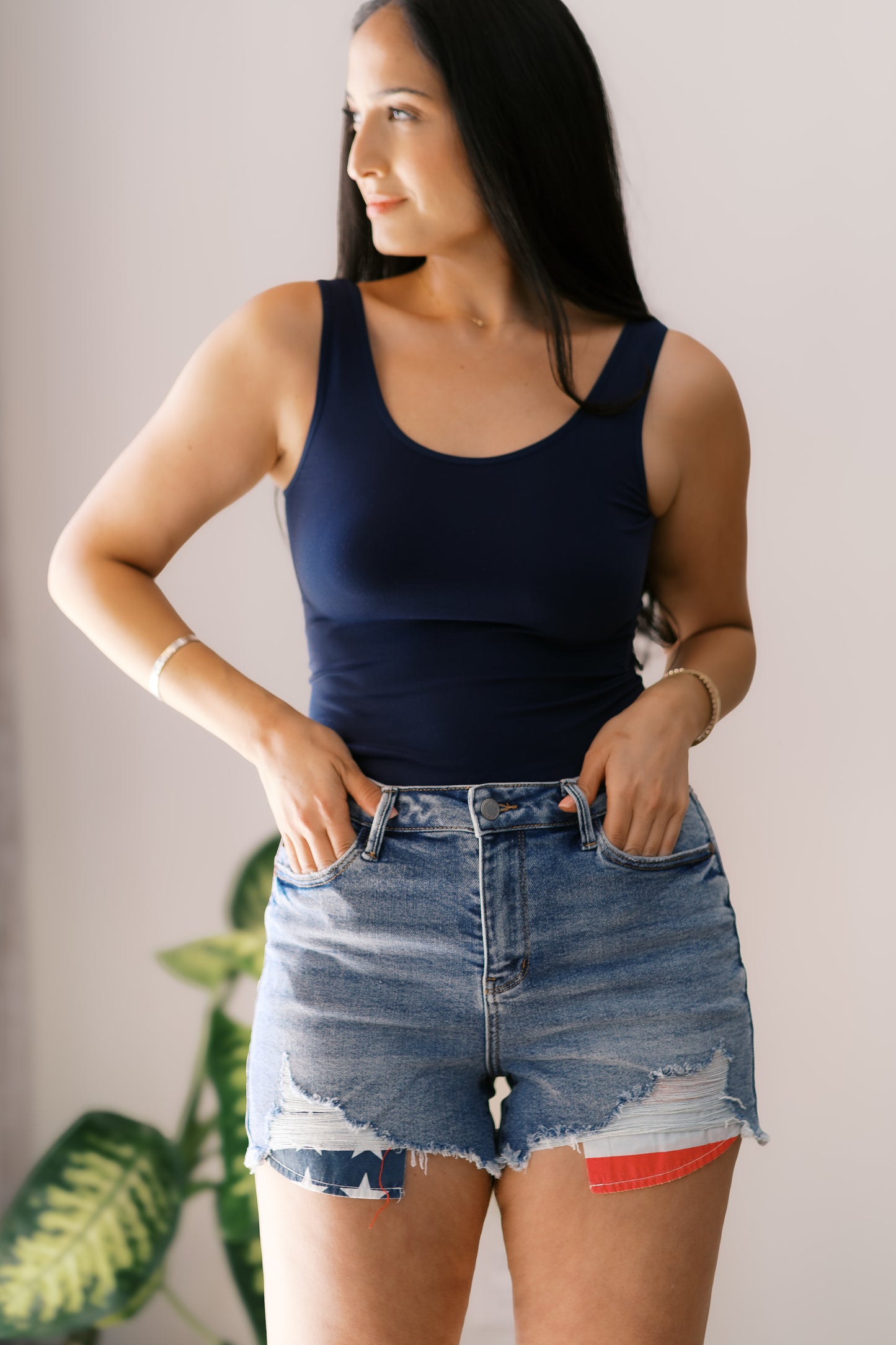Navy Timeless Basics Tank