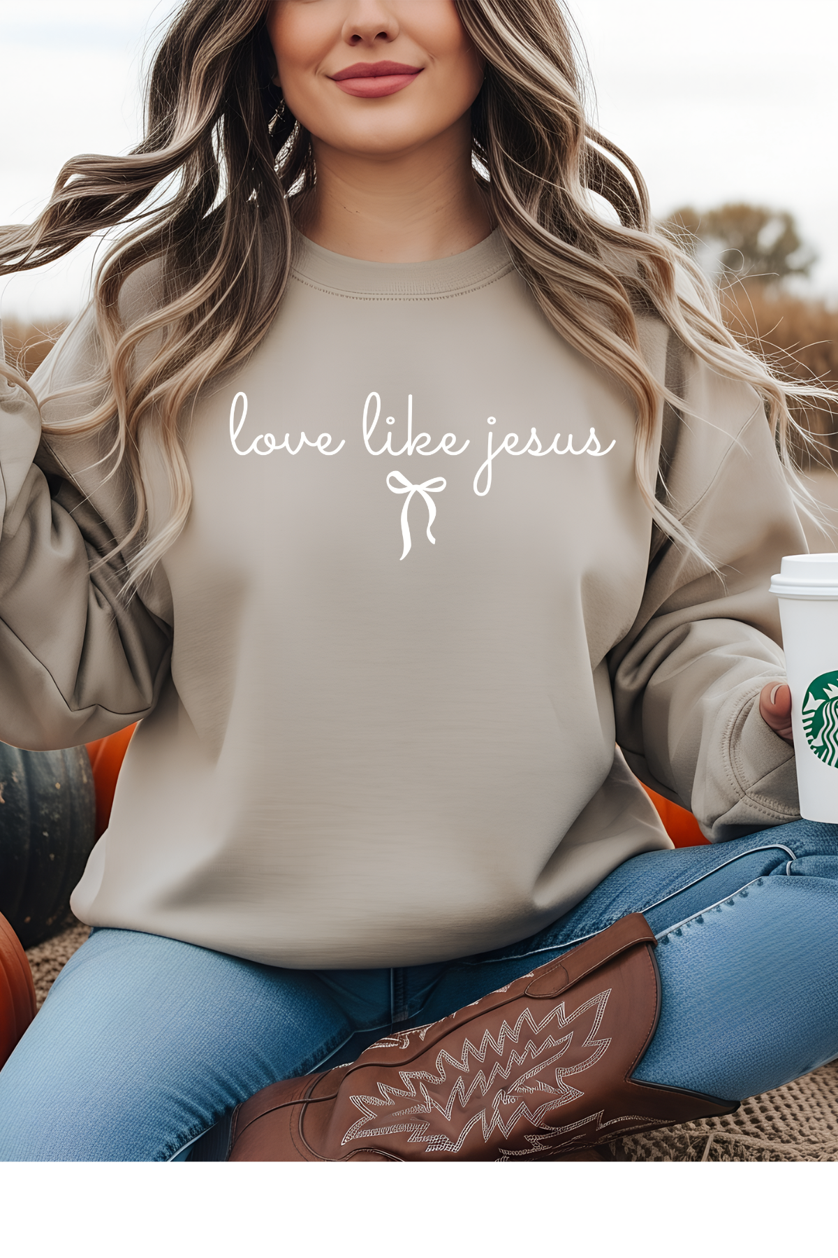 (10-24-25) Love Like Jesus Sweatshirt