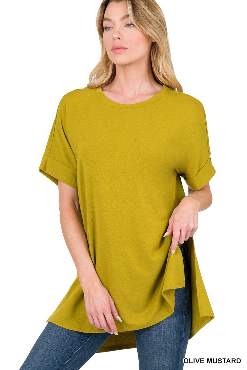 Side Slit Comfort Tee