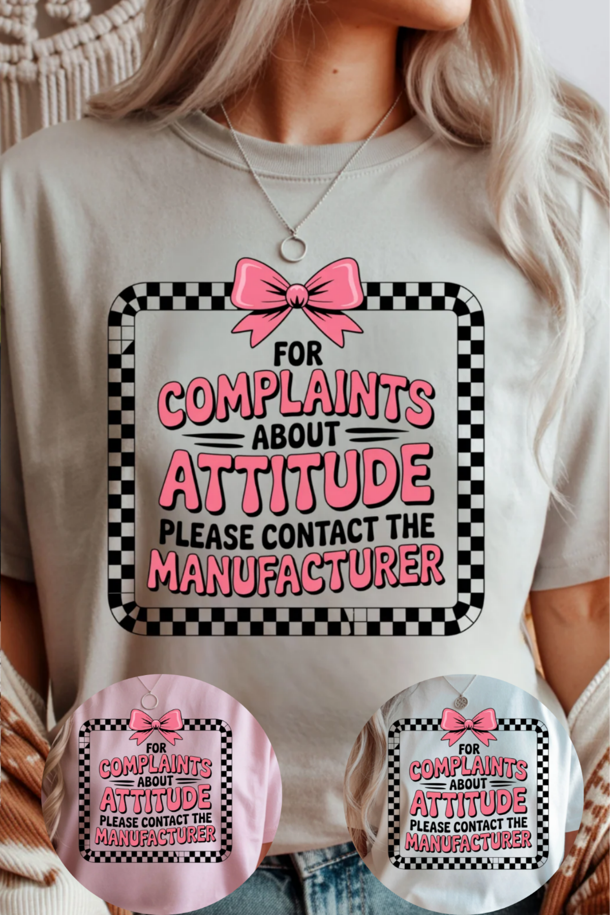 Complaints About Attitude Graphic Tee