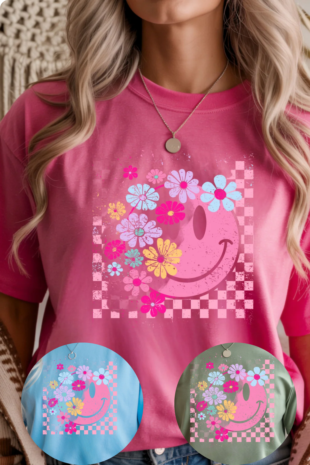 Retro Smiley Face T-Shirt