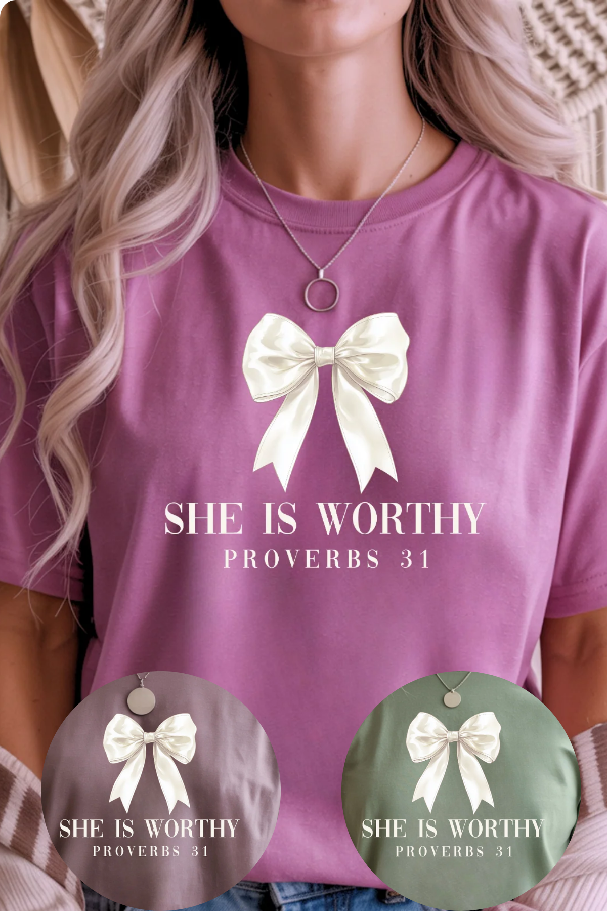 She is Worthy T-Shirt
