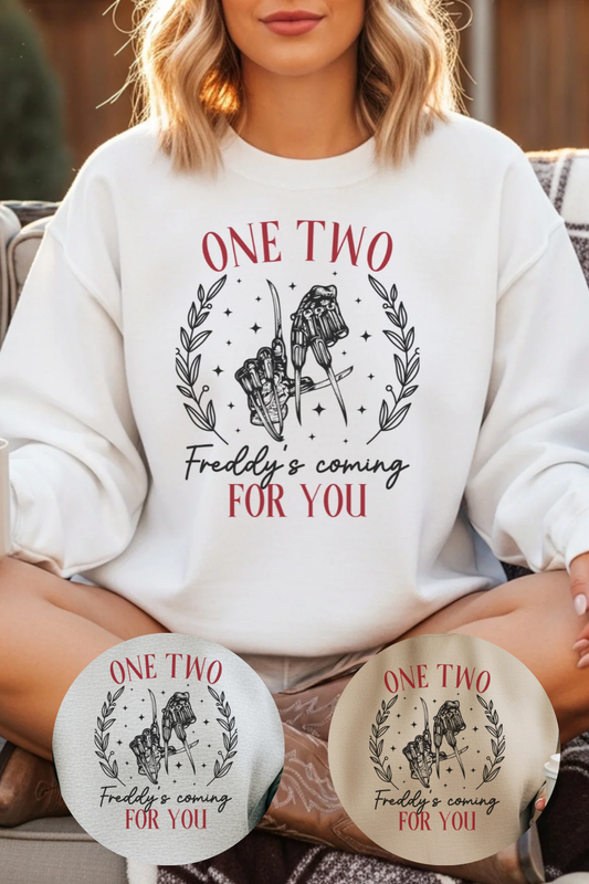 Freddy's Coming Sweatshirt