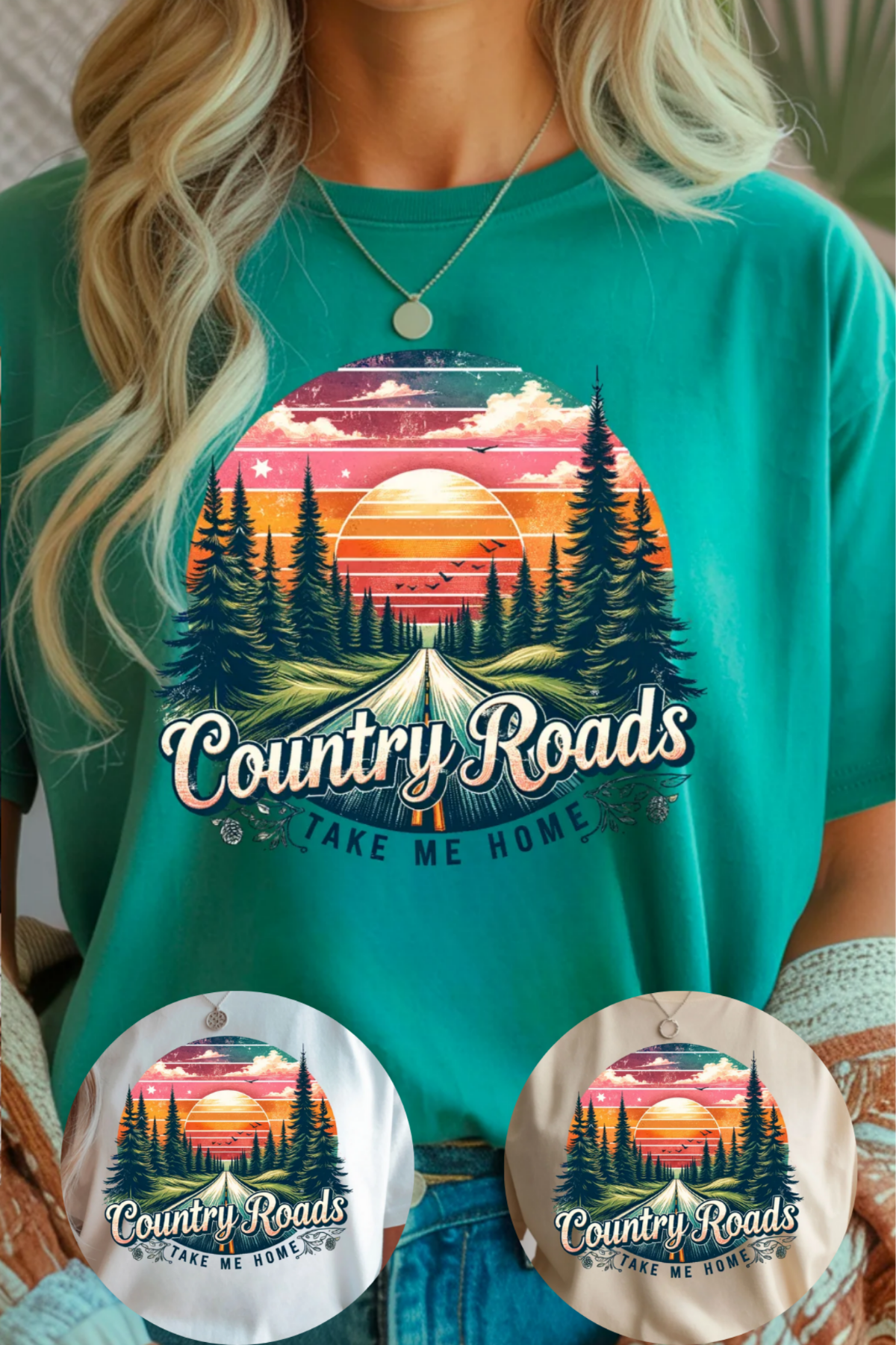 Country Roads Graphic Tee