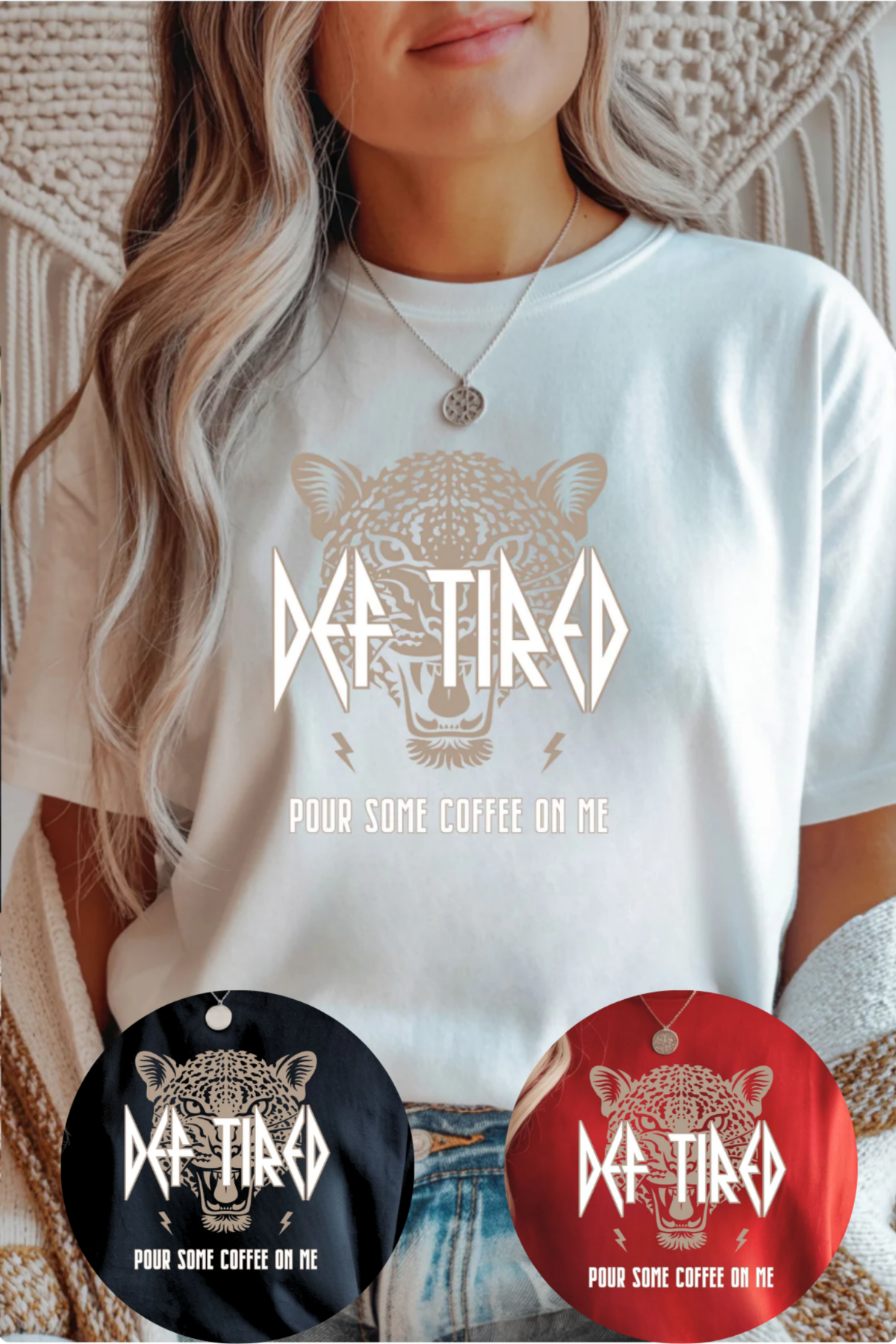 Def Tired Graphic Tee – Boutique Simplified