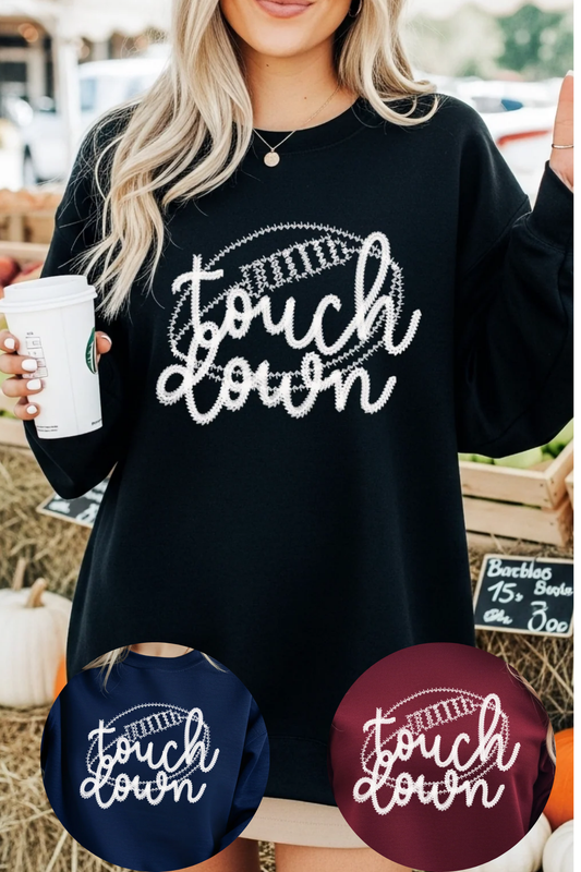 (9-26-25) Touch Down Sweatshirt