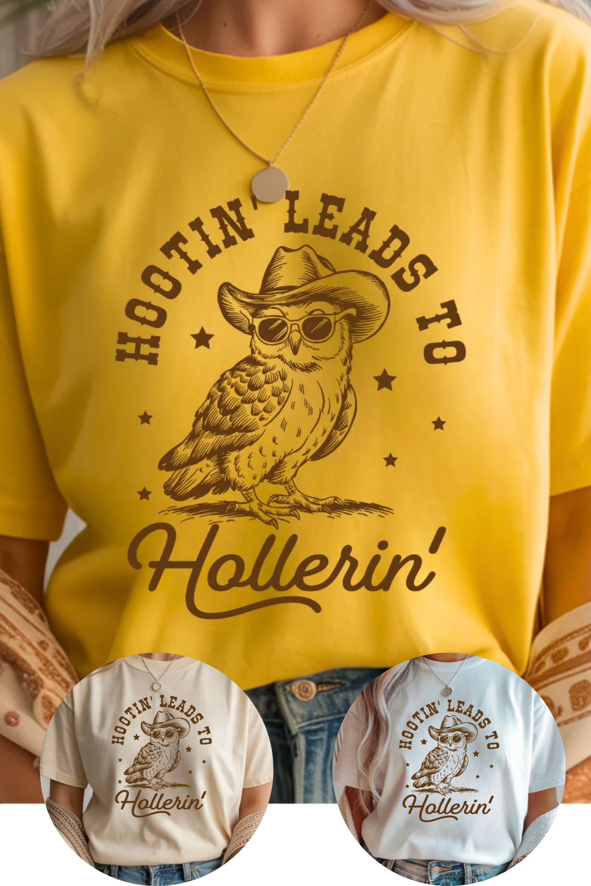 Hootin & Hollerin Graphic Tee – Boutique Simplified