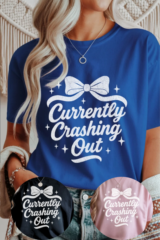 Crashing Out Graphic Tee