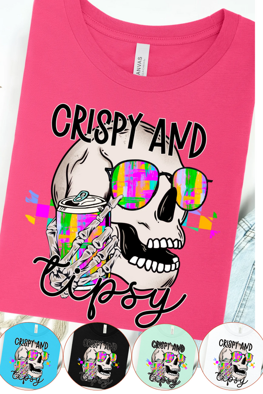 Crispy & Tipsy Bella Canvas T-Shirt