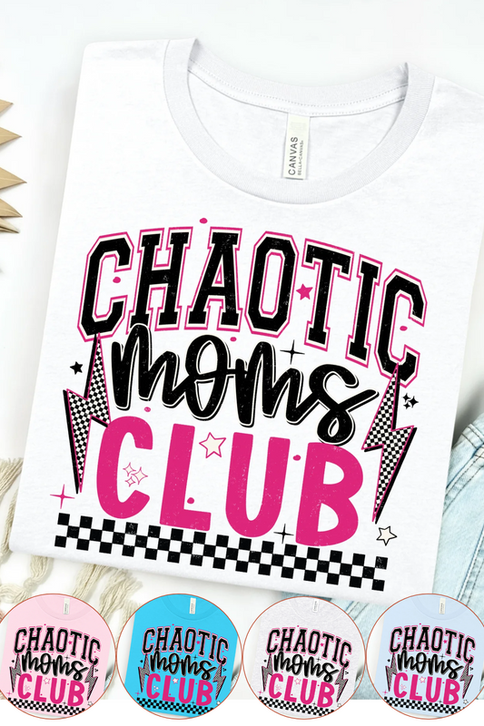 Chaotic Moms Club Bella Canvas T-Shirt