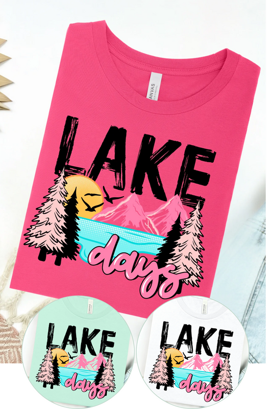 Lake Days Bella Canvas T-Shirt