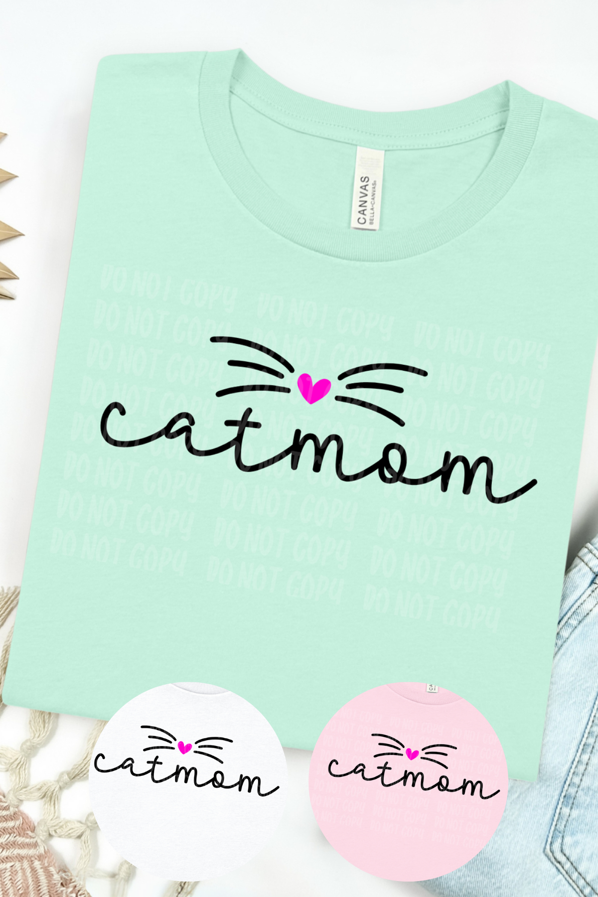 Cat Mom T-Shirt