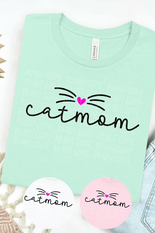 Cat Mom T-Shirt