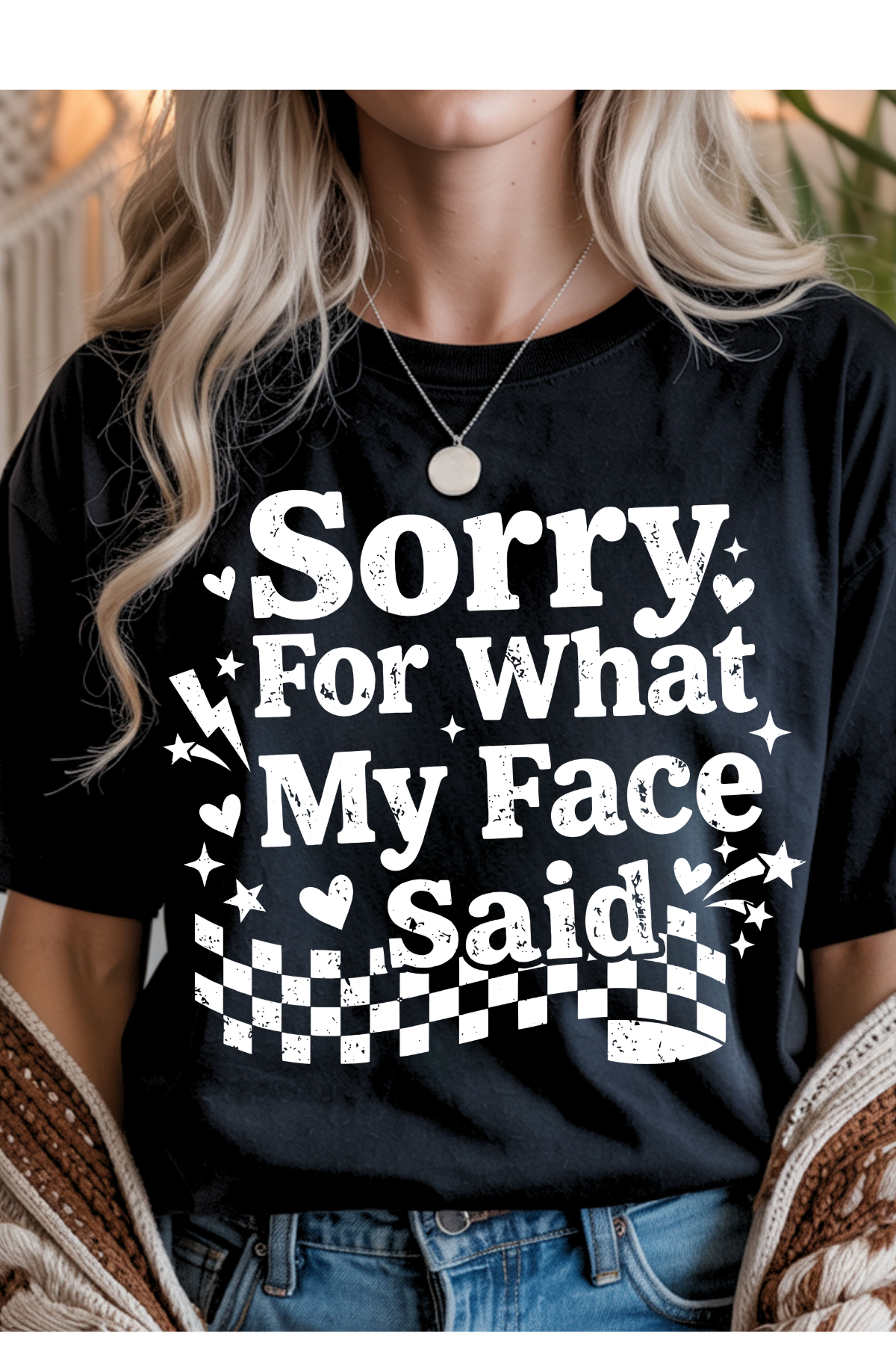 (8-10-26)My Face Said Graphic Tee