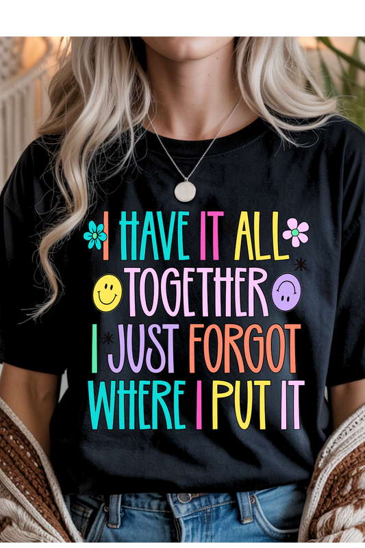 (8-31-26)Have It All Together Graphic Tee