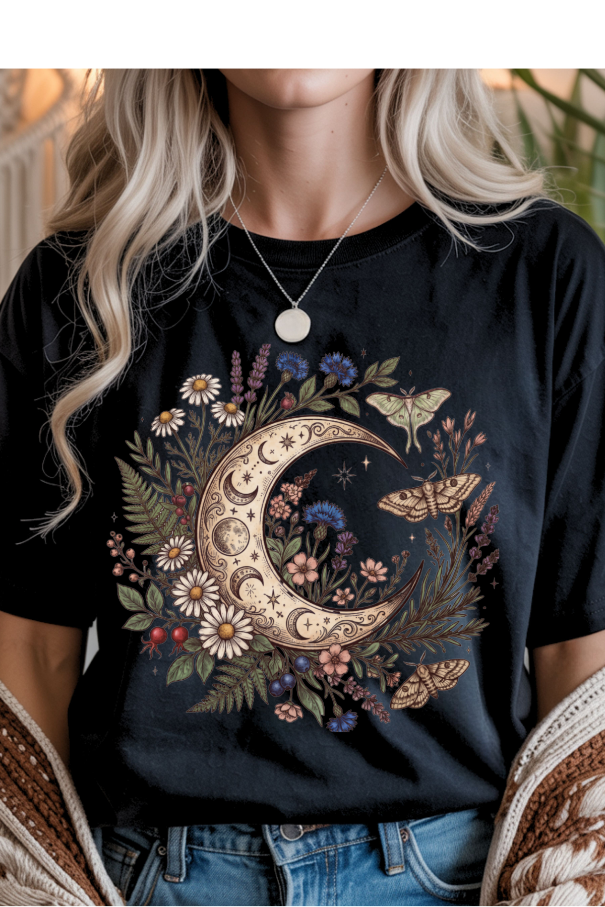 (10-26-26)Mystical Moon Graphic Tee