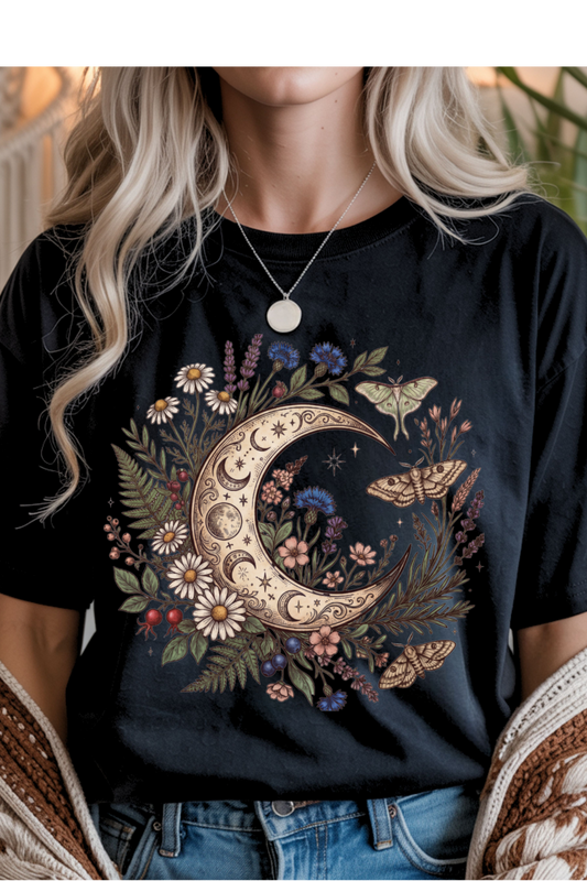 Mystical Moon Graphic Tee