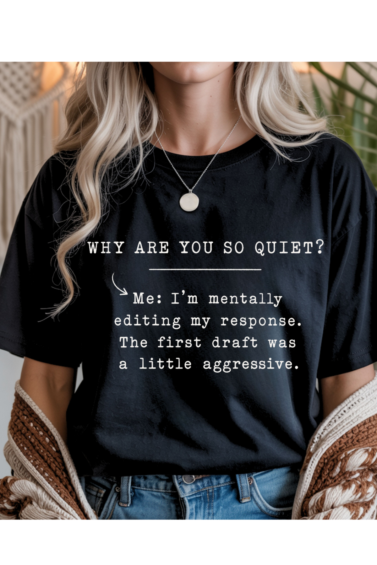 (11-2-26)So Quiet Graphic Tee