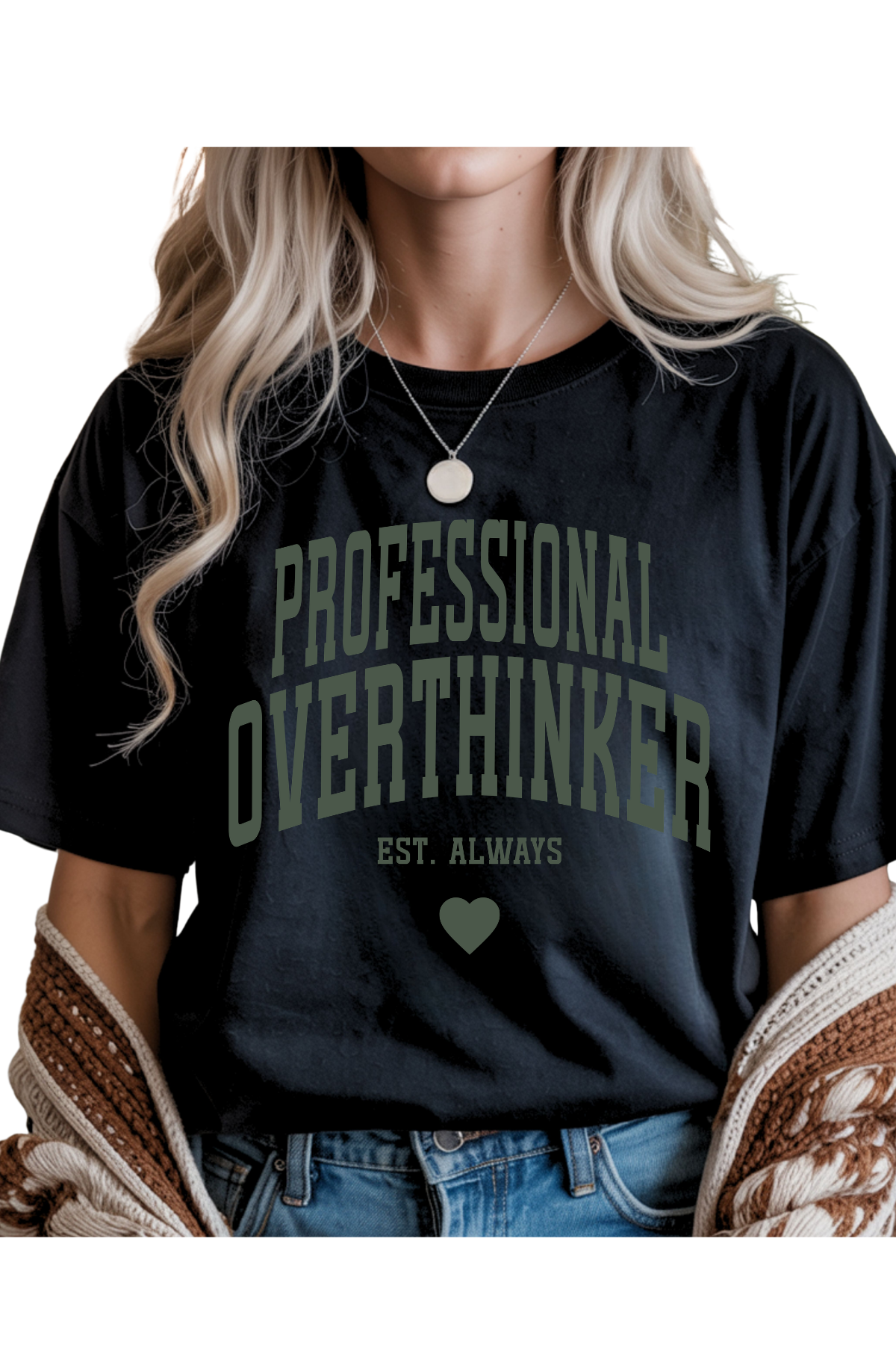 (11-2-26)Professional Overthinker Graphic Tee
