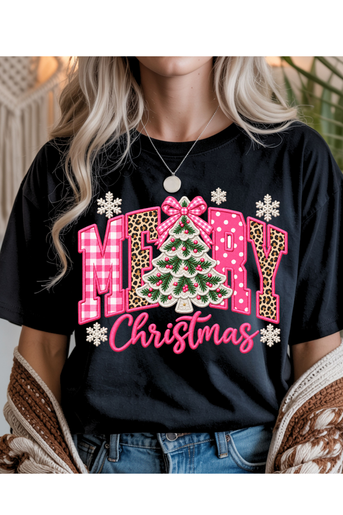 (11-9-26)Pink Merry Christmas Graphic