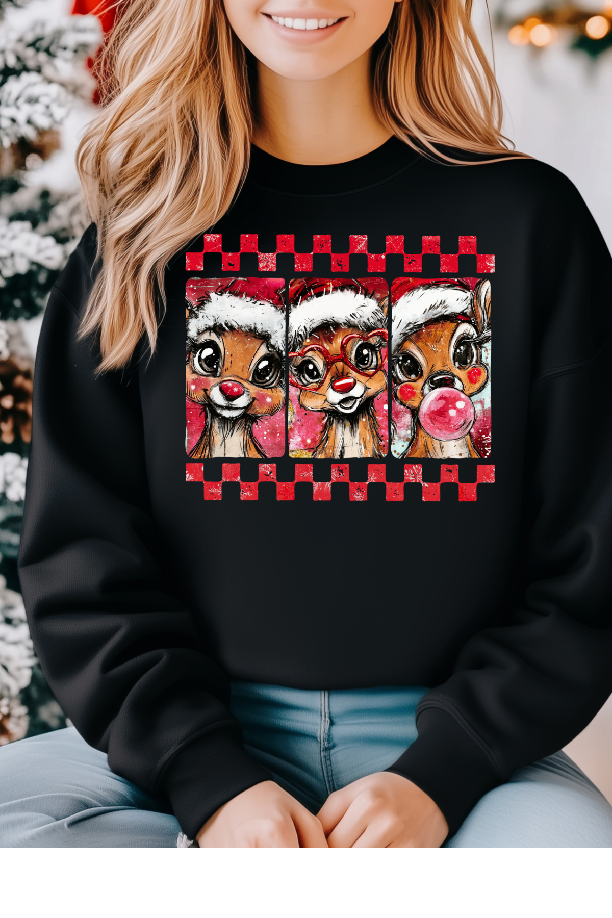 Christmas Reindeer Sweatshirt