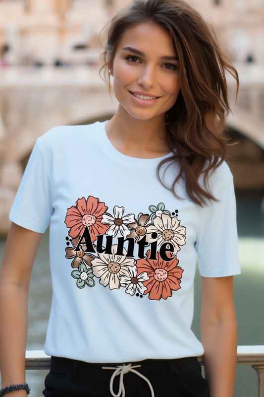 Blooming Auntie T-Shirt