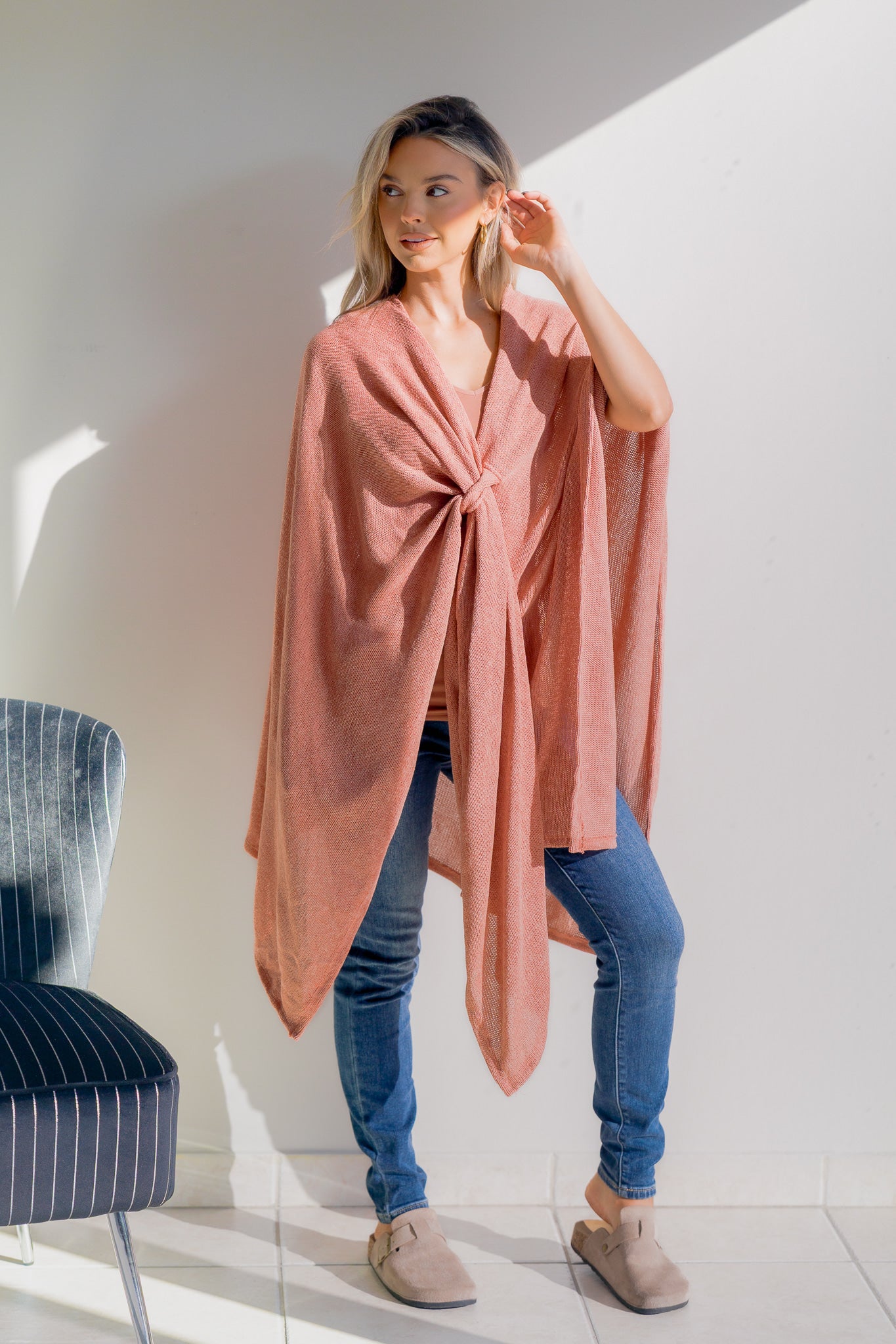 (10-15-25) Blush Whisper Poncho