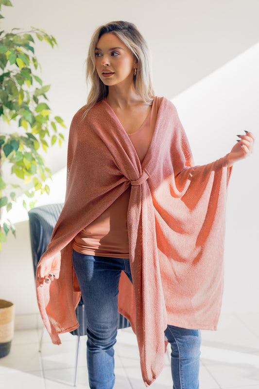 (10-15-25) Blush Whisper Poncho