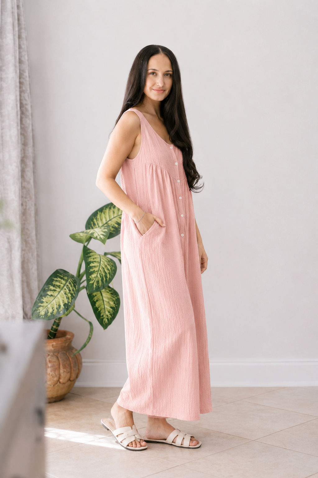 (7-1-26)Blushin’ Around Jumpsuit