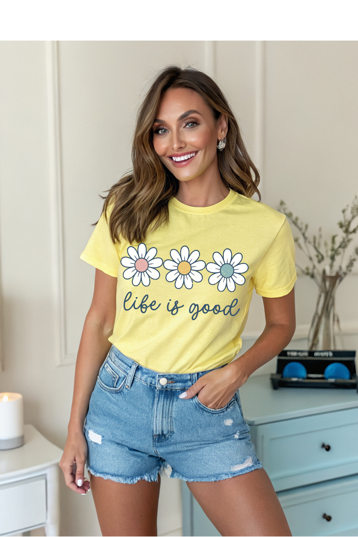 (6-22-26)Life Is Good Graphic Tee