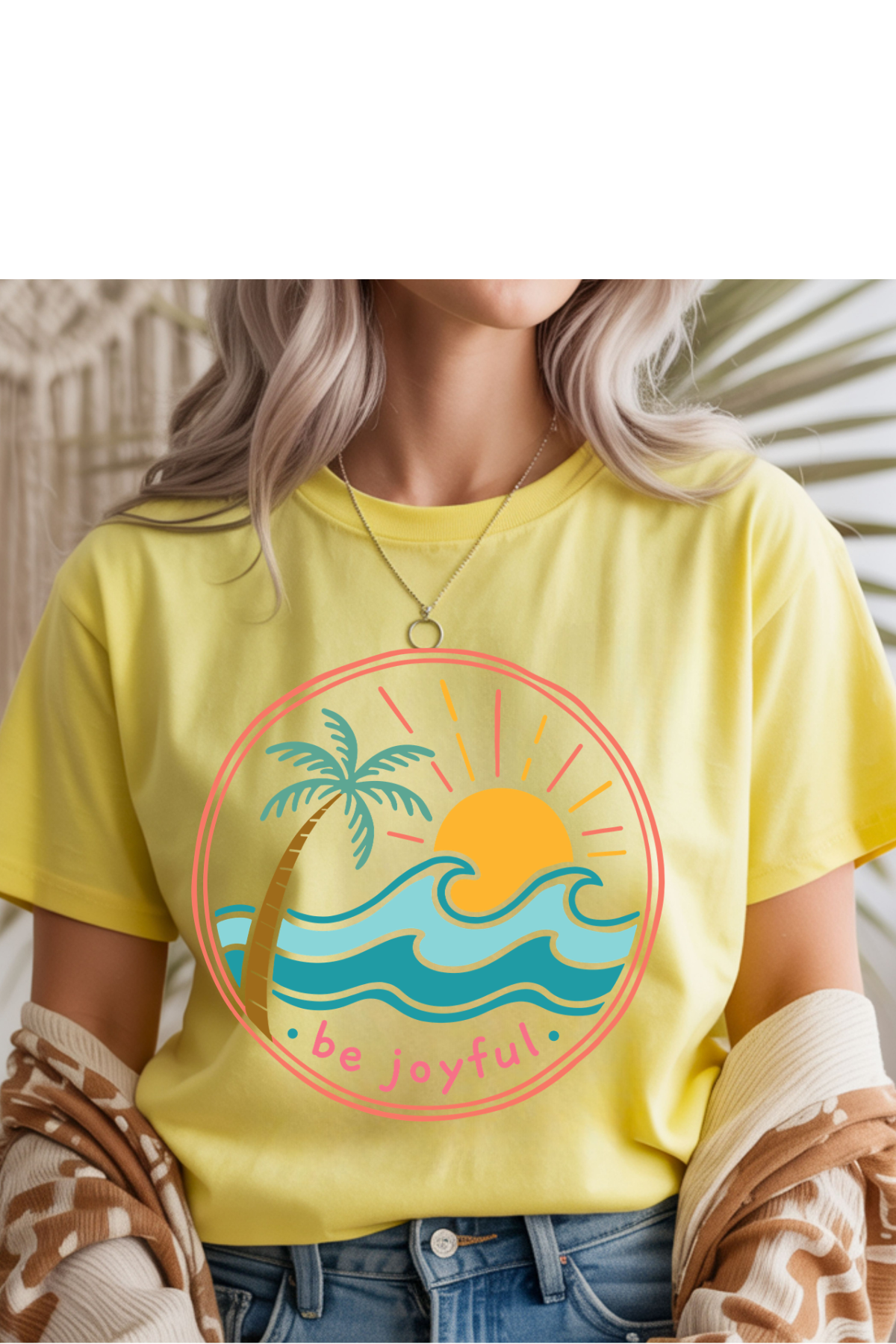 (8-17-26)Be Joyful Graphic Tee