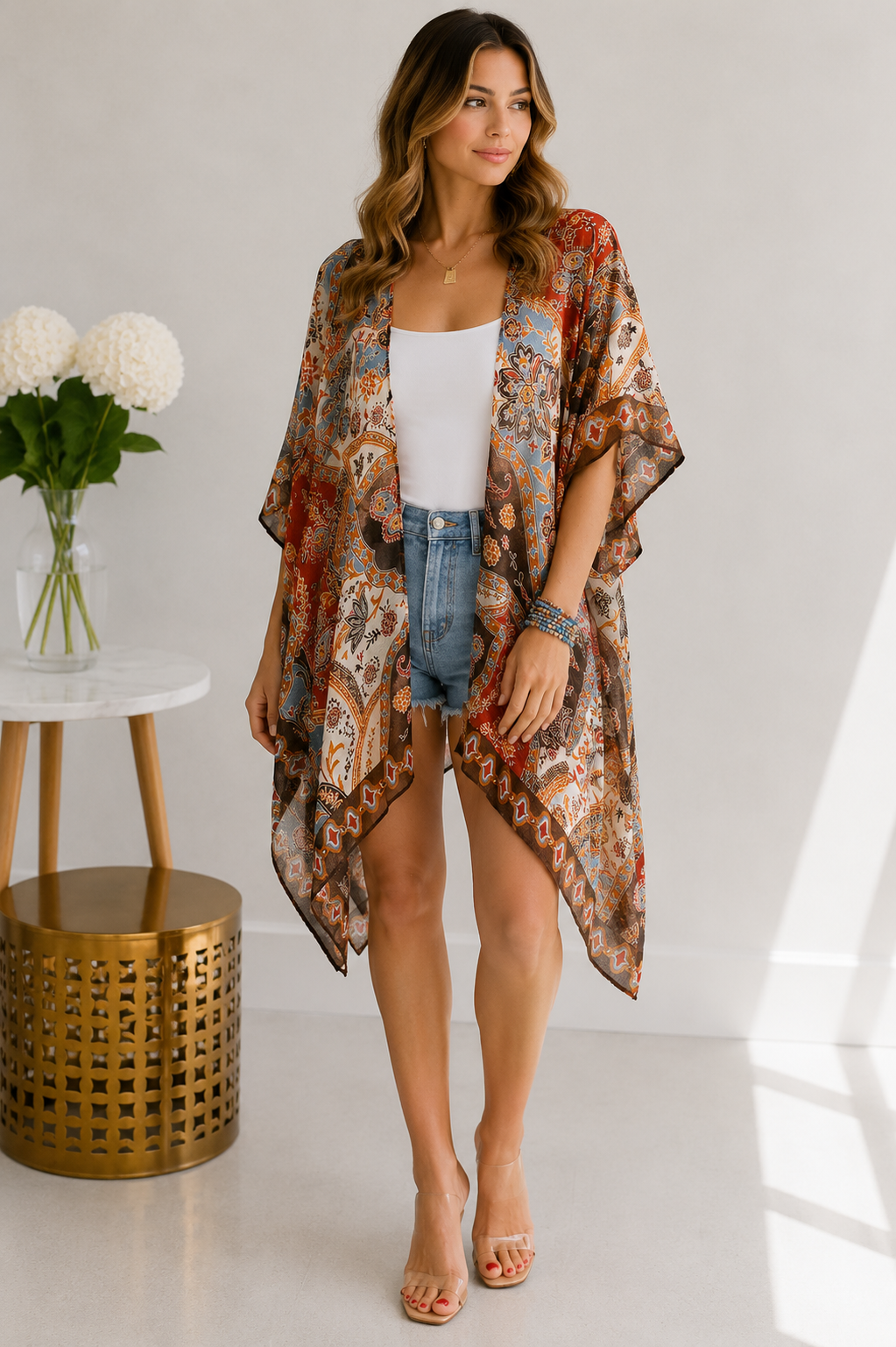 (6-17-26)Desert Sunset Kimono