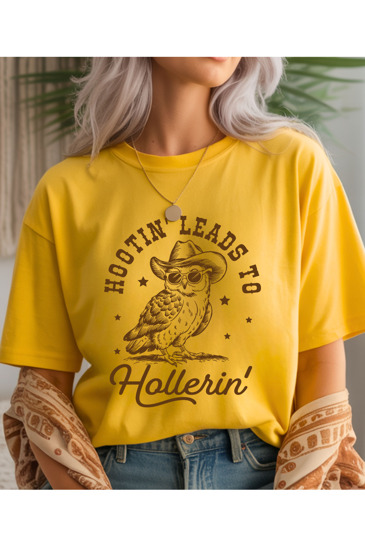 Hootin & Hollerin Graphic Tee