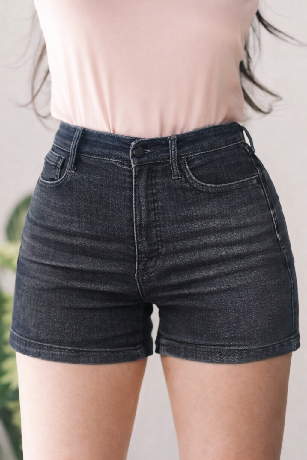 Fade Into You - Judy Blue Tummy Control Shorts